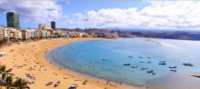 Apartamentos Syria Las Canteras Лас Палмас де Гран Канария Екстериор снимка